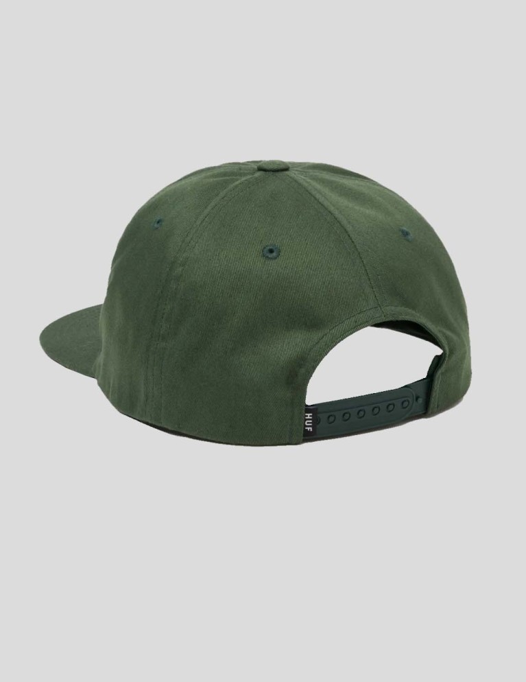 HUF set box snapback avocado
